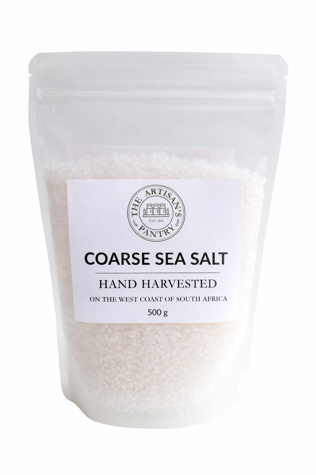 Coarse sea salt 500 g - The Artisan's Pantry